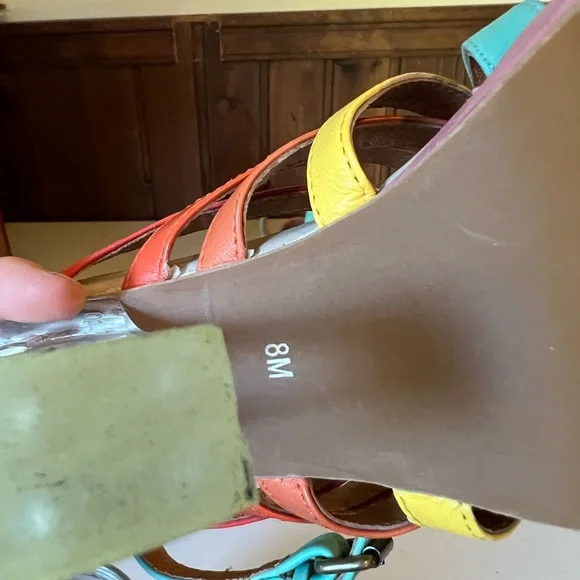 Jeffrey Campbell Multicolor Strappy Heels - Picture 4 of 5